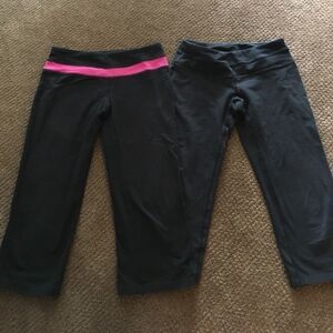 Gap Black Workout Legging Capris
